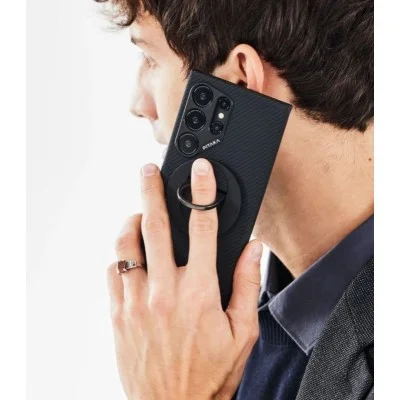 Cover Samsung Z Flip 6 Slim Case Pitaka - Black